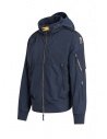 Parajumpers Naos giacca blu navy con cappuccioshop online giubbini uomo