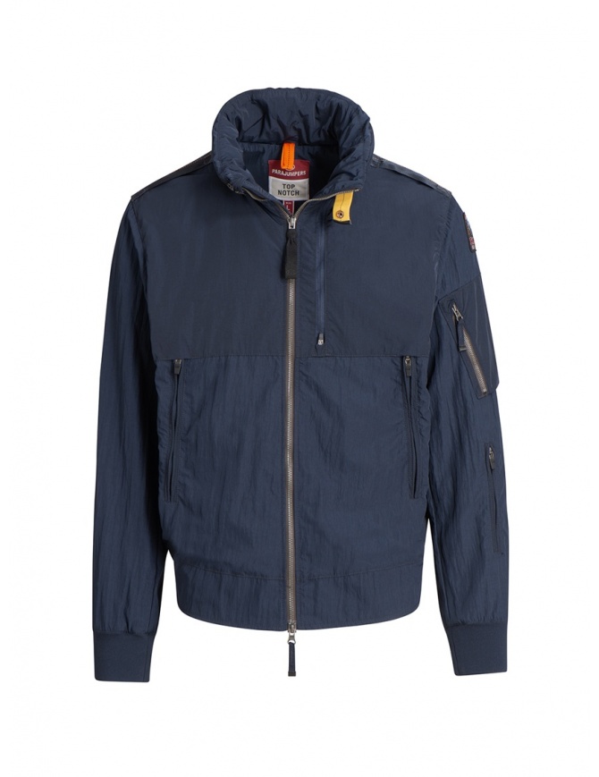 Parajumpers Naos navy blue hoodie jacket PMJCKTP01 NAOS NAVY mens jackets online shopping