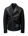 D.D.P. Iconic Brand black studded leather jacket buy online MKJ001 CHIODO UOMO