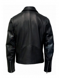 D.D.P. Iconic Brand chiodo in pelle nero