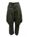 Kapital pantaloni cargo lacci dietro le ginocchia acquista online K1909LP048 KHAKI