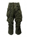 Kapital khaki cargo pants wide on the sides buy online K1909LP049 KHA