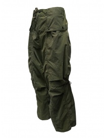 Kapital khaki cargo pants wide on the sides