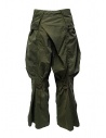 Kapital pantaloni cargo khaki larghi ai lati K1909LP049 KHA prezzo