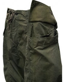 Kapital khaki cargo pants wide on the sides mens trousers price