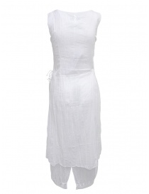 European Culture white sleeveless cotton dress buy online