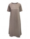 European Culture long beige linen and cotton dress buy online 15A0 2790 1361