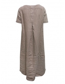 European Culture long beige linen and cotton dress buy online