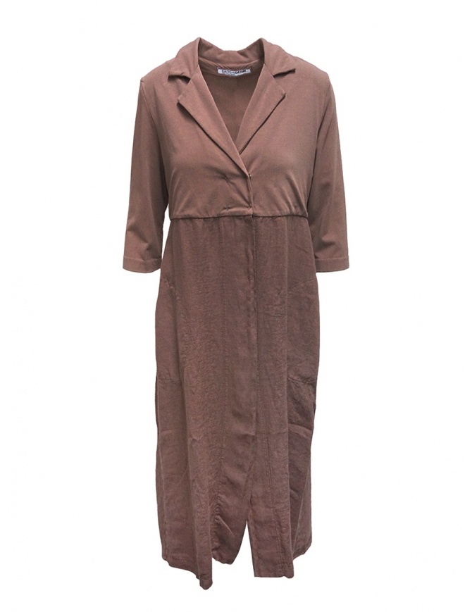 European Culture giacca lunga in felpa e lino 55NU 2841 1377 giubbini donna online shopping
