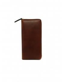 Slow Herbie brown leather long wallet SO659G HERBIE LONG RED BROWN