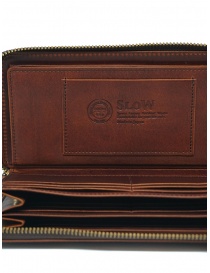 Slow Herbie brown leather long wallet wallets price