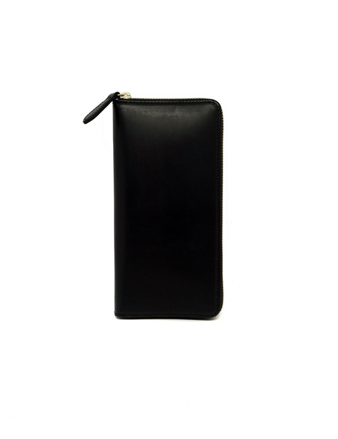 Slow Herbie long wallet in black leather SO659G HERBIE LONG BLACK wallets online shopping