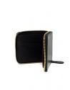 Slow Herbie small square wallet in black leather price SO660G HERBIE SHORT BLACK shop online