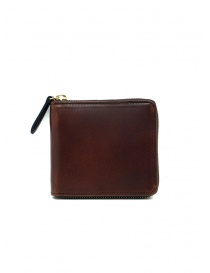 Slow Herbie small square brown leather wallet buy online