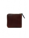 Slow Herbie small square brown leather wallet SO660G HERBIE SHORT RED BROWN buy online