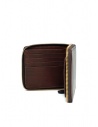 Slow Herbie small square brown leather wallet price SO660G HERBIE SHORT RED BROWN shop online