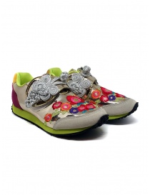 Calzature donna online: Kapital sneakers dorate ricamate