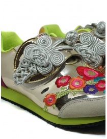 Kapital sneakers dorate ricamate calzature donna acquista online