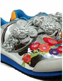 Kapital sneakers argentata ricamata calzature donna acquista online