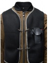 D.D.P. tobacco-colored bomber jacket with black mesh vest MBJ001 BOMBER COT/NYL UOMO buy online