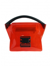 Zucca mini borsa rossa in PVC trasparente ZU07AG268-21 RED