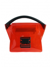 Zucca mini borsa rossa in PVC trasparente ZU07AG268-21 RED