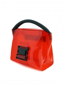 Zucca mini borsa rossa in PVC trasparente acquista online