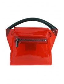 Zucca mini red bag in transparent PVC price