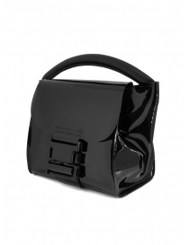 Zucca mini bag in transparent black PVC buy online
