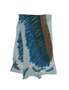Kapital light blue scarf with green and blue eagle buy online K1909XG522 SAX