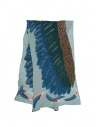 Sciarpa Kapital azzurra con aquila verde e blu acquista online K1909XG522 SAX