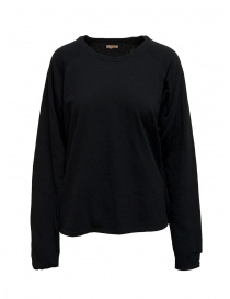 Kapital black sweatshirt with smiley elbows EK-590 BLACK order online