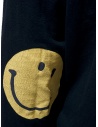 Kapital black sweatshirt with smiley elbows EK-590 BLACK price
