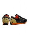 Kapital sneaker nera con cerniere e smiley EK-799 BLACK prezzo