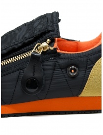 Kapital black sneaker with zippers and smiley mens shoes price
