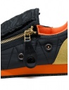 Kapital black sneaker with zippers and smiley price EK-799 BLACK shop online