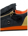 Kapital black sneaker with zippers and smiley price EK-799 BLACK shop online