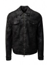 John Varvatos black trucker jacket buy online K3264W1 BRG23 BLK 001