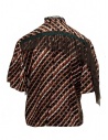 Kolor camicia a stampa metallizzata con ruches 20SCL-B04124 BROWN prezzo