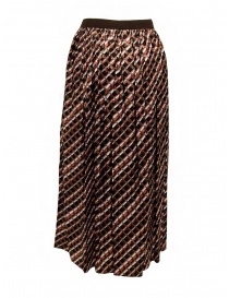 Kolor metallic geometric print skirt price