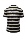 John Varvatos t-shirt a righe orizzontali bianche e nereshop online t shirt uomo