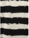 John Varvatos t-shirt a righe orizzontali bianche e nere K3258W1 BSC12 BLK 001 prezzo