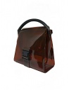 Zucca borsa in PVC marrone trasparenteshop online borse