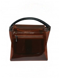 Zucca borsa in PVC marrone trasparente prezzo