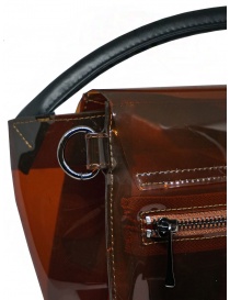 Zucca borsa in PVC marrone trasparente borse acquista online