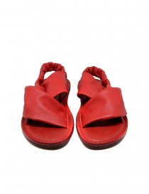 Trippen Embrace F red crossed sandals