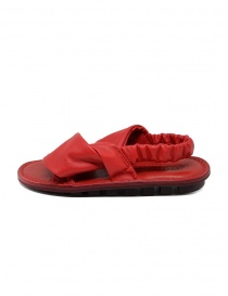 Trippen Embrace F red crossed sandals price