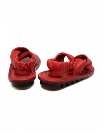 Trippen Embrace F red crossed sandals womens shoes buy online