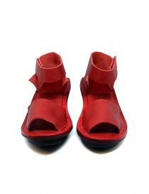 Trippen Scale F red leather sandals price