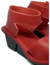 Trippen Scale F sandali rossi in pelle prezzo SCALE F WAW REDshop online